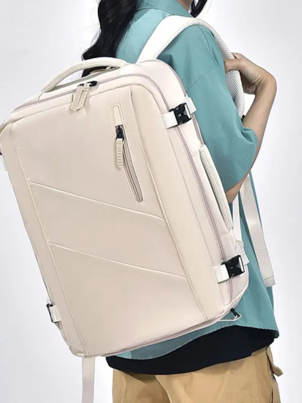 Oxford Cloth Adjustable Straps Backpack Bag sold by Gigi Laurent