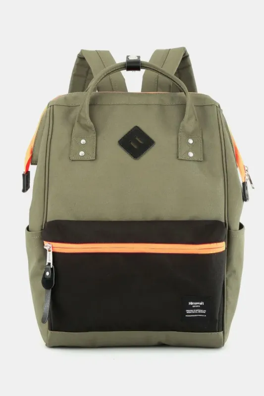 Himawari Contrast Waterproof Backpack Bag with Reinforced Edges sold by Gigi Laurent