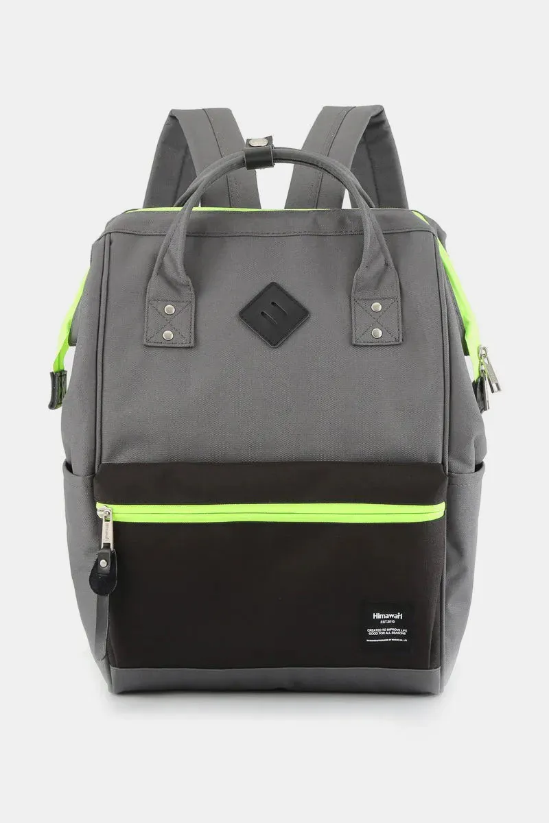 Himawari Contrast Waterproof Backpack Bag with Reinforced Edges sold by Gigi Laurent product image thumbnail 2