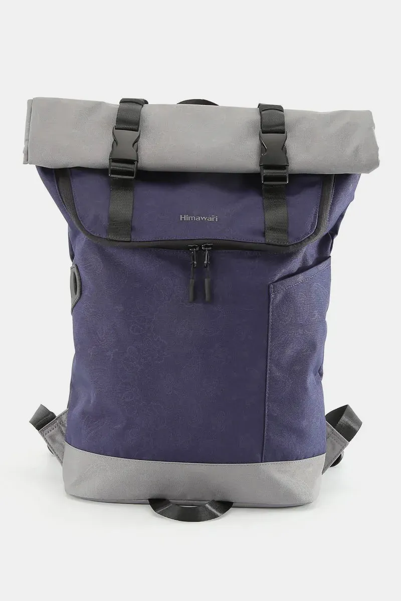 Himawari Contrast Waterproof Canvas Backpack Bag sold by Gigi Laurent product image thumbnail 4