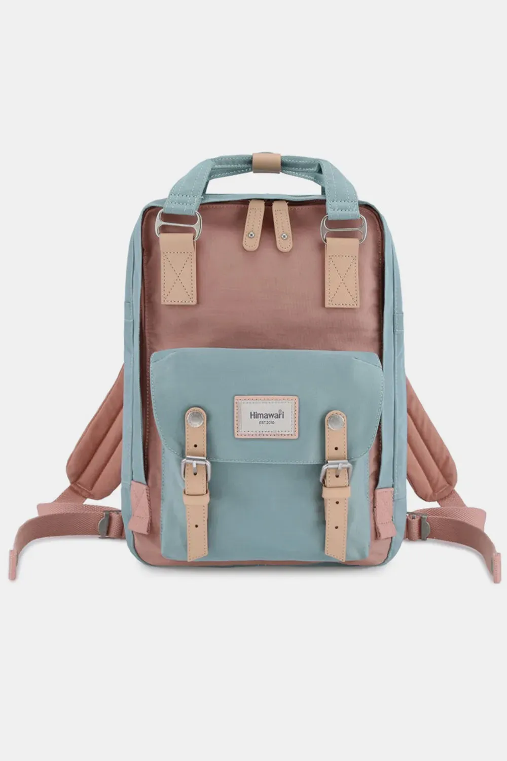 Himawari Contrast Waterproof Nylon Backpack Bag sold by Gigi Laurent product image thumbnail 2