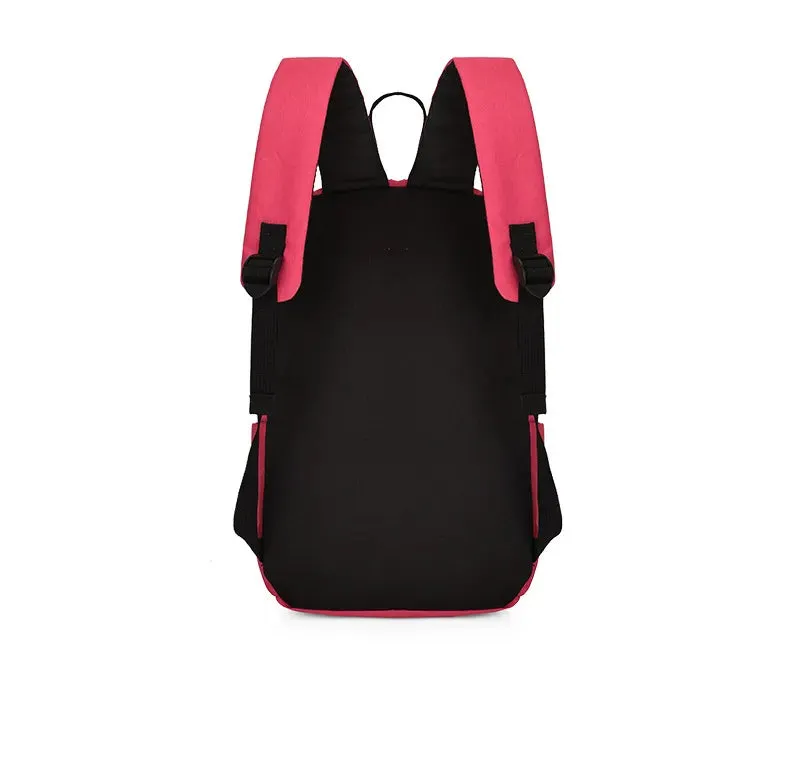 Solid Color Nylon Backpack Bag sold by Gigi Laurent product image thumbnail 4