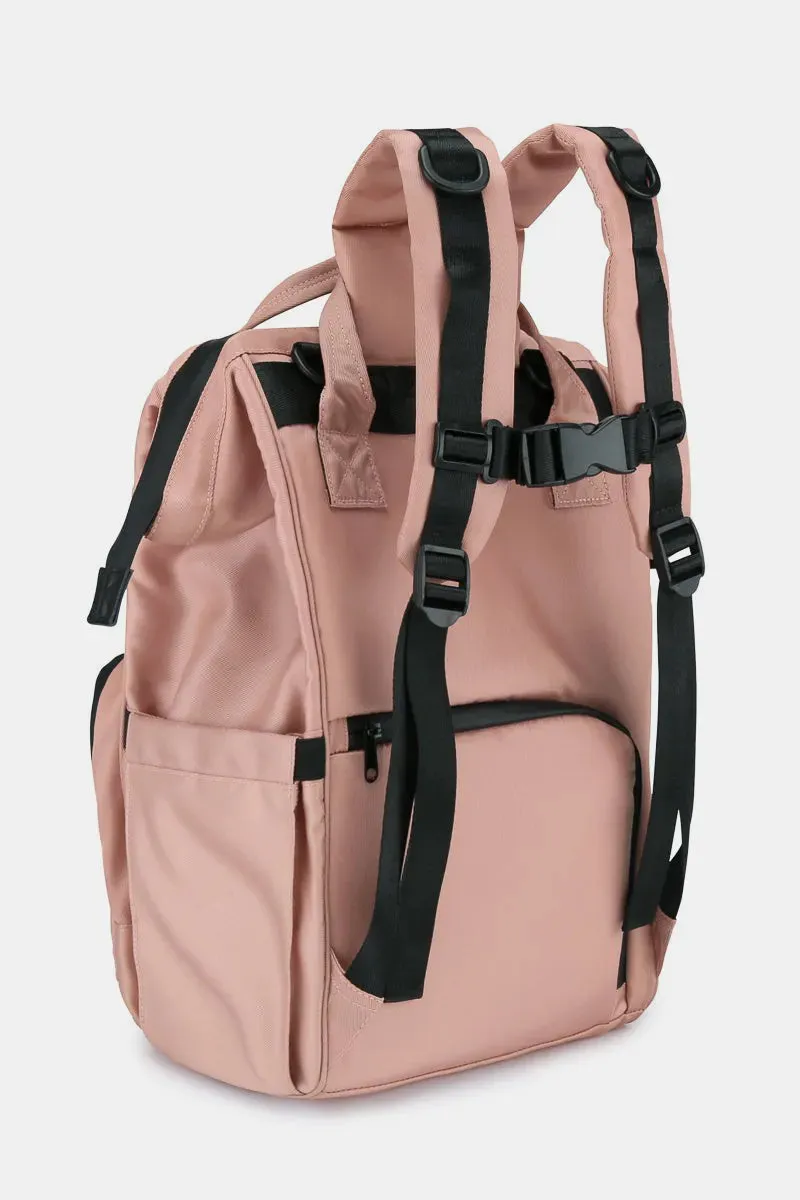 Himawari Waterproof and Anti-Theft Nylon Backpack Bag sold by Gigi Laurent product image thumbnail 4