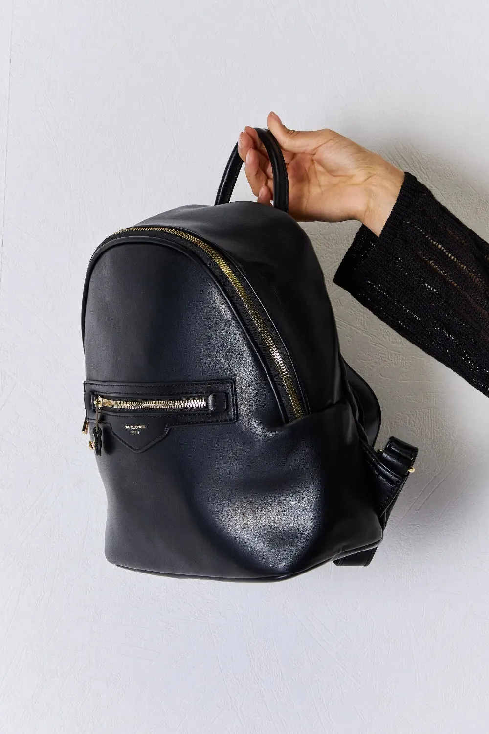 David Jones PU Leather Backpack sold by Gigi Laurent product image thumbnail 5