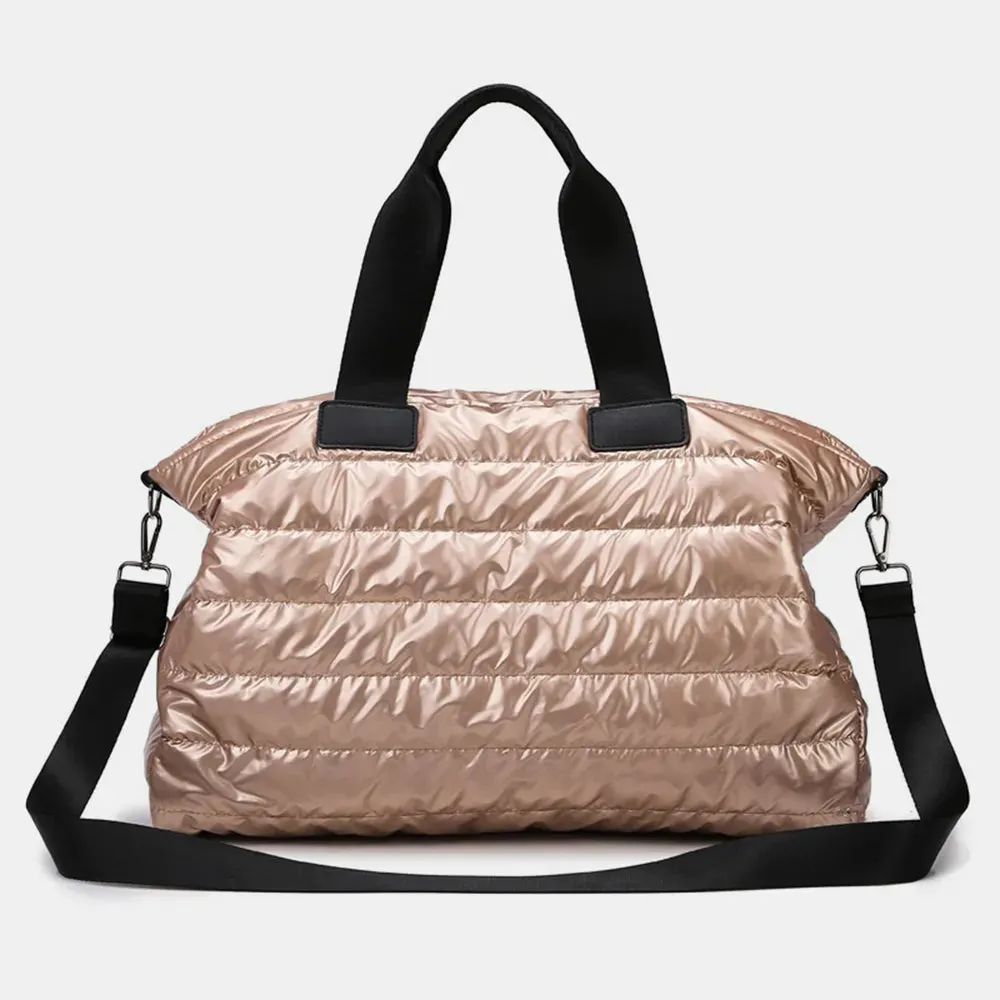 Quilted Nylon Oversize Travel Bag sold by Gigi Laurent product image thumbnail 3