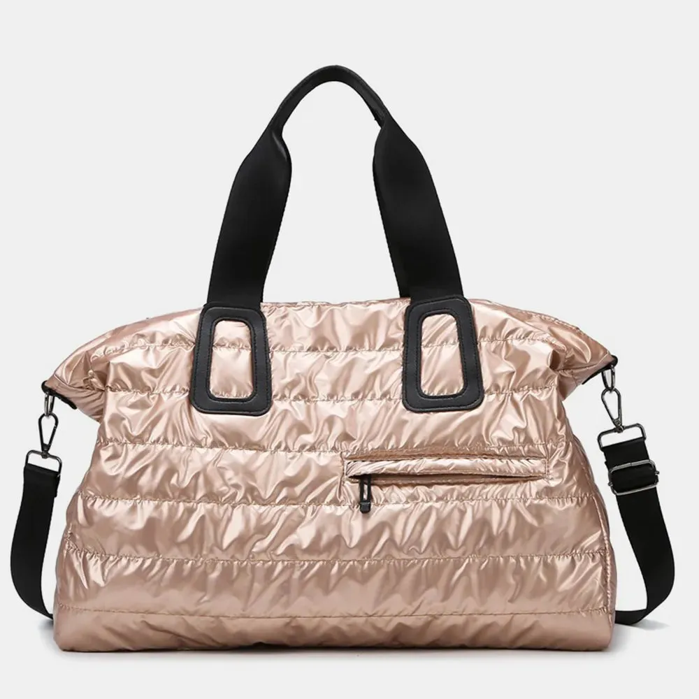 Quilted Nylon Oversize Travel Bag sold by Gigi Laurent product image thumbnail 4