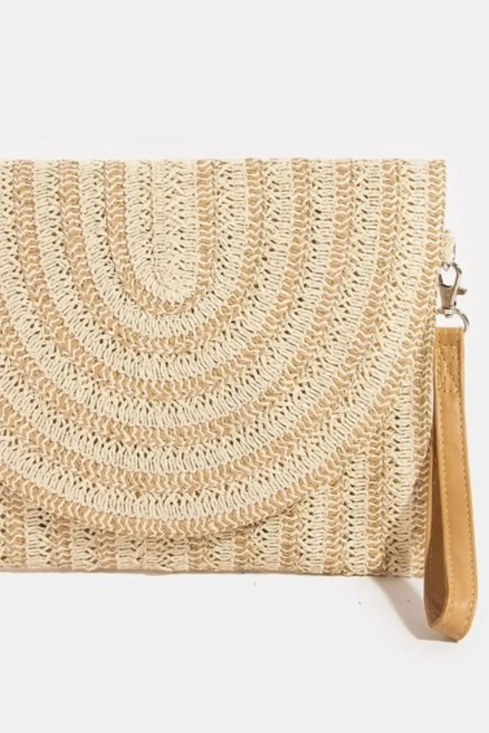Fame Two Tone Woven Paper Envelope Clutch Bag sold by Gigi Laurent product image thumbnail 3