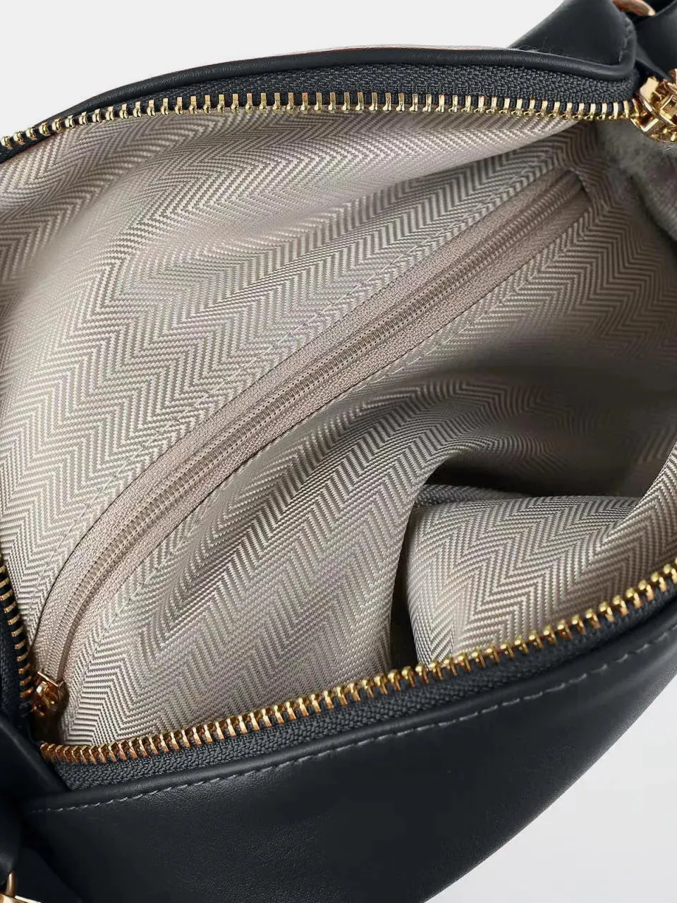 PU Leather Adjustable Strap Crossbody Bag sold by Gigi Laurent product image thumbnail 2