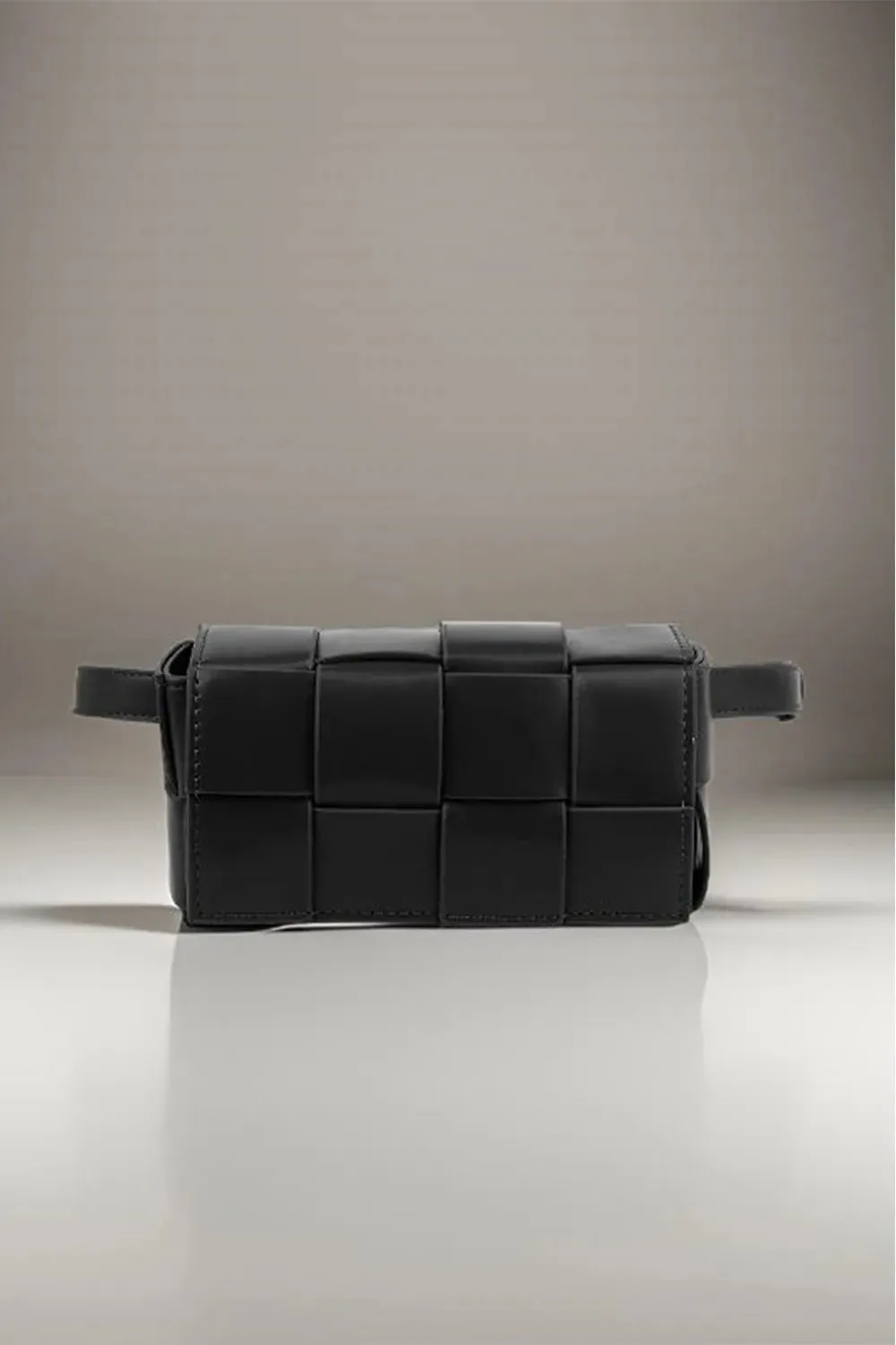 Zenana Vegan Leather Woven Crossbody Bag sold by Gigi Laurent product image thumbnail 3