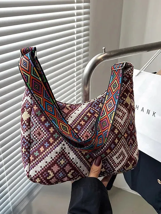 Geometric Adjustable Strap Crossbody Bag sold by Gigi Laurent product image thumbnail 2