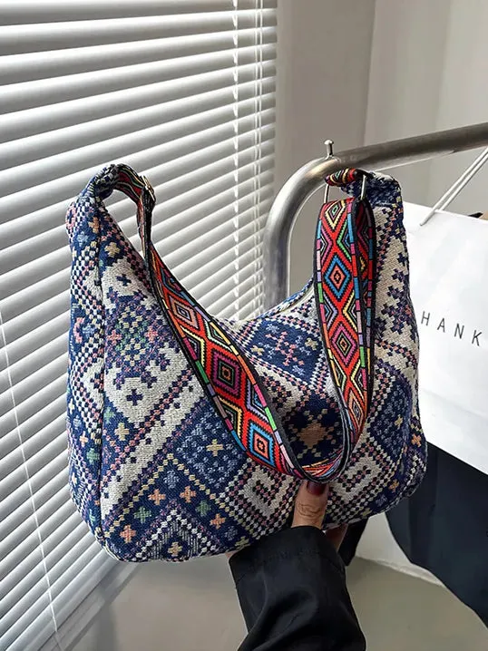 Geometric Adjustable Strap Crossbody Bag sold by Gigi Laurent product image thumbnail 5