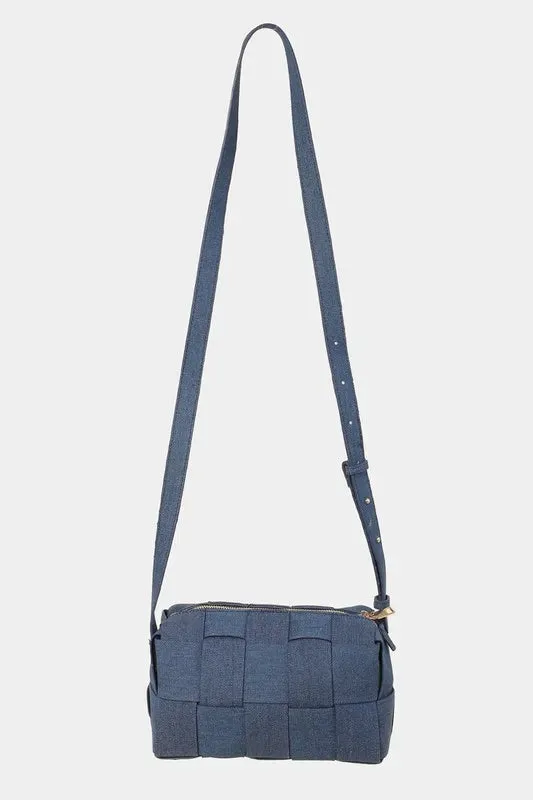 Fame Woven Crossbody Bag with Adjustable Strap sold by Gigi Laurent product image thumbnail 5