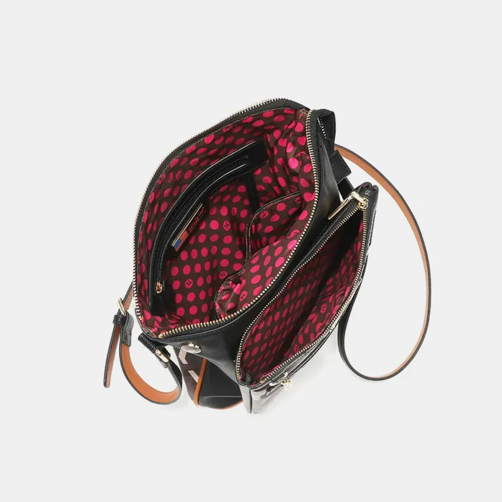 Nicole Lee USA Geometric Pattern Crossbody Bag sold by Gigi Laurent product image thumbnail 5