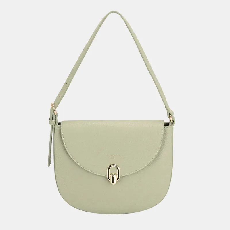 David Jones Metal Buckle Shoulder Bag sold by Gigi Laurent