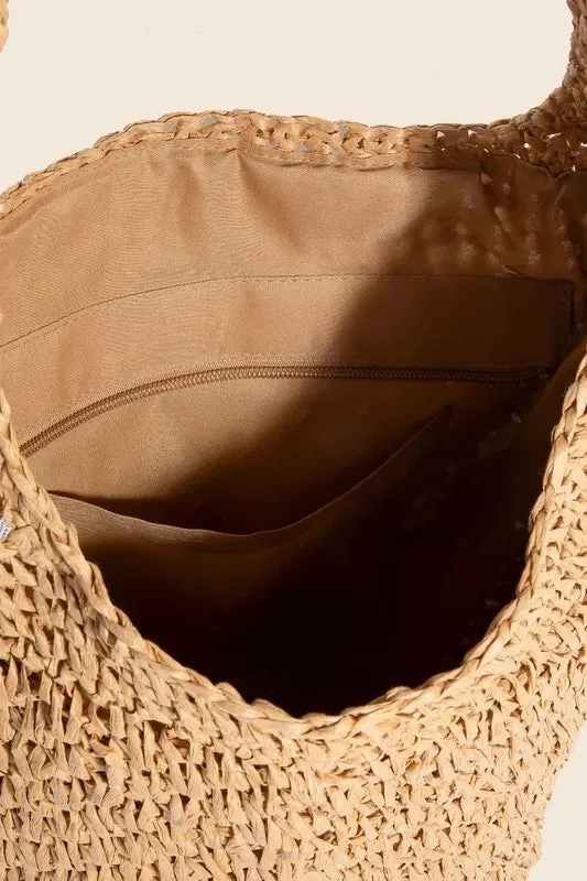 Fame Intricate Braided Hobo Shoulder Bag sold by Gigi Laurent product image thumbnail 3