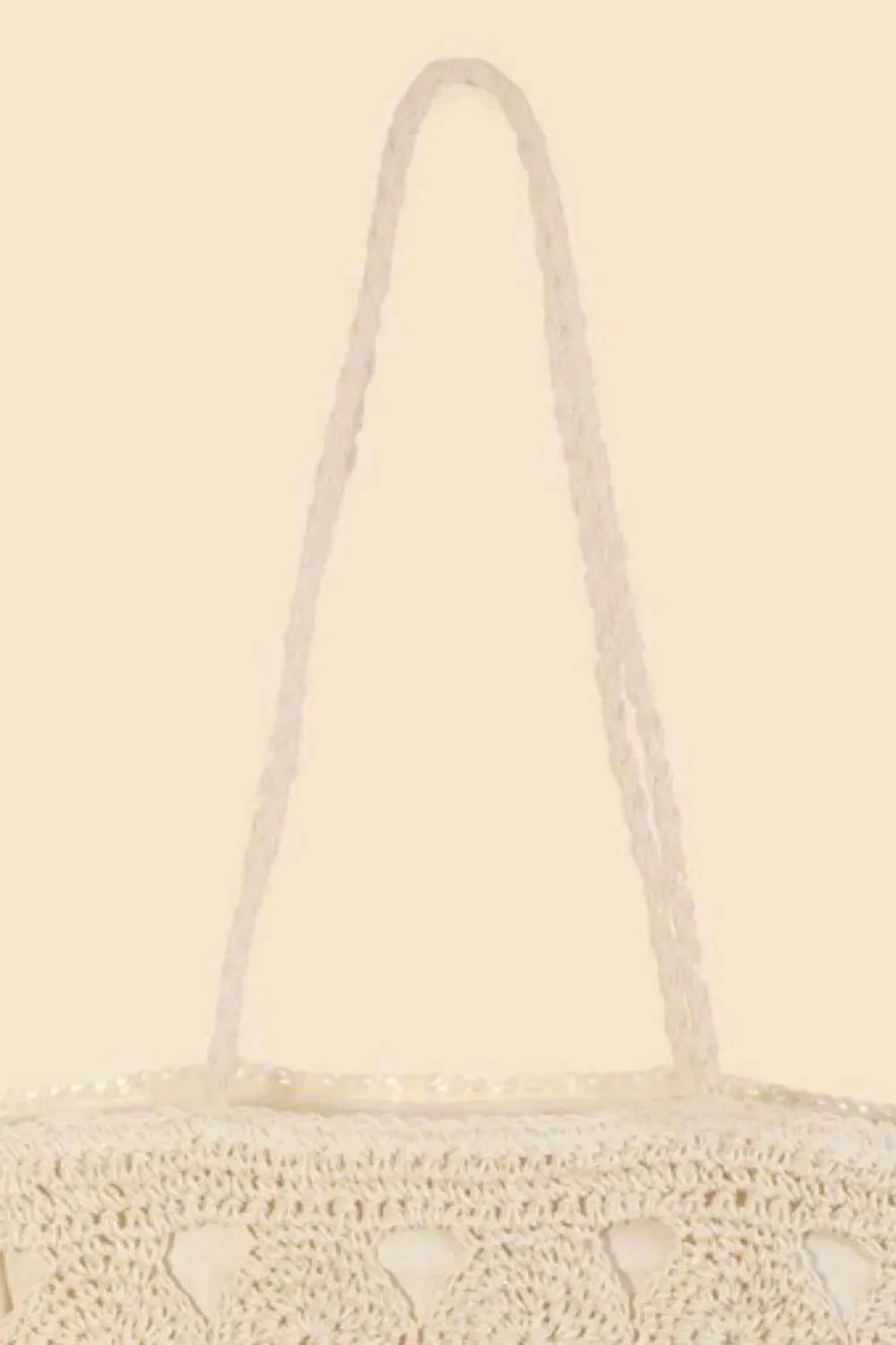 Fame Square Braided Pattern Tote Bag sold by Gigi Laurent product image thumbnail 2