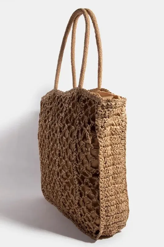 Fame Intricate Braided Tote Bag sold by Gigi Laurent product image thumbnail 2