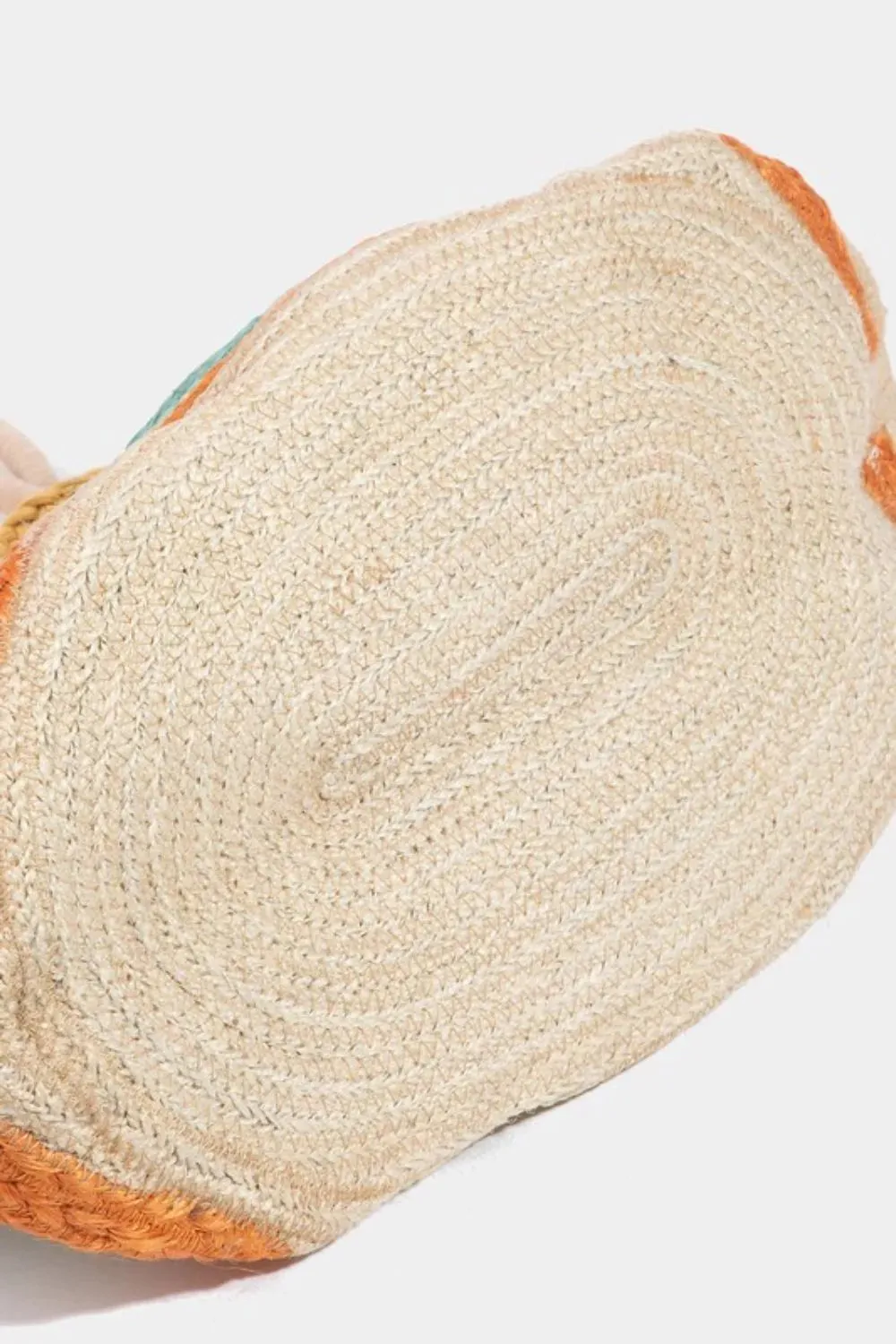 Fame Wavy Rainbow Straw Tote Bag sold by Gigi Laurent product image thumbnail 4