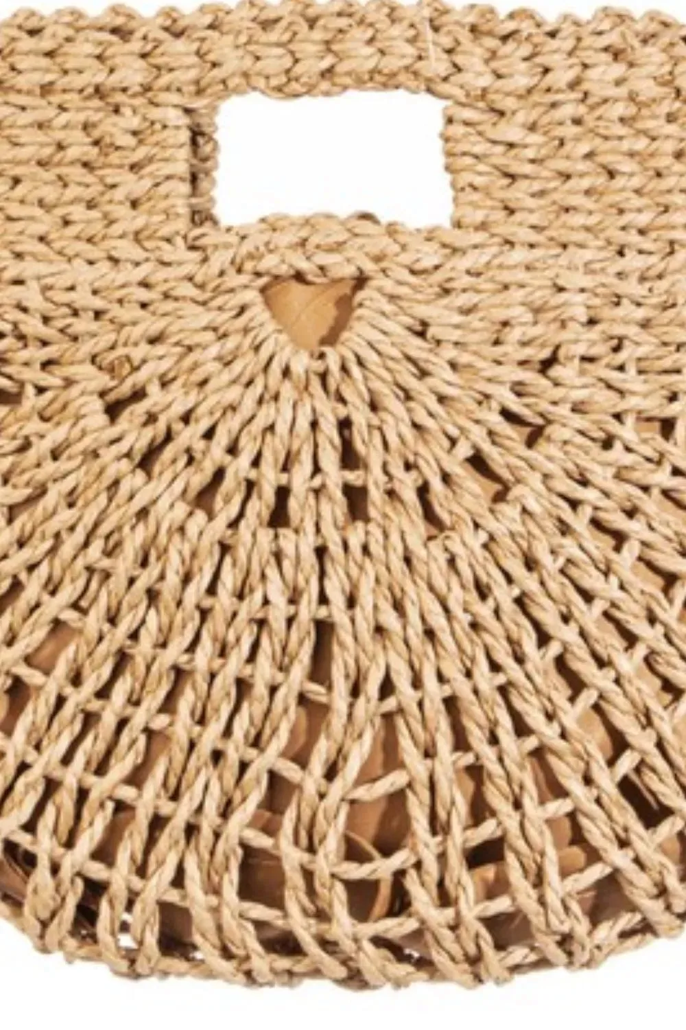 Fame Braided Semi Circle Tote Bag sold by Gigi Laurent product image thumbnail 3