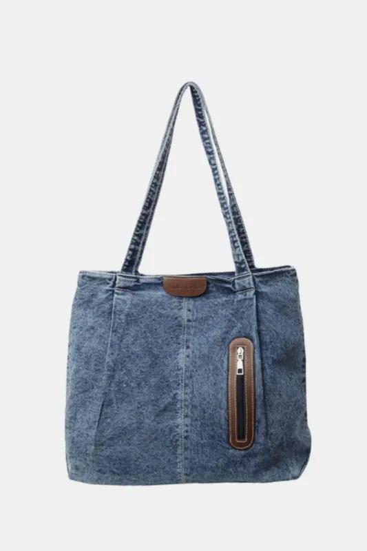 Medium Denim Tote Bag sold by Gigi Laurent