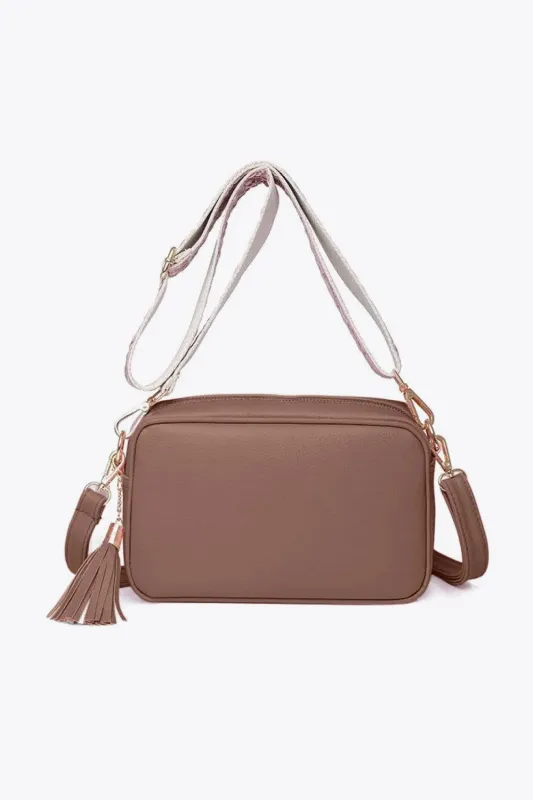 PU Leather Tassel Crossbody Bag sold by Gigi Laurent