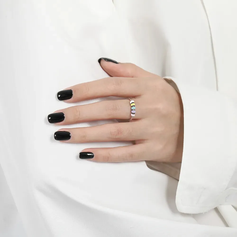 925 Sterling Silver Oil Drip Ring sold by Gigi Laurent product image thumbnail 5