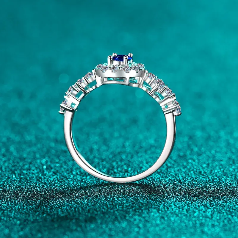 925 Sterling Silver Moissanite Ring sold by Gigi Laurent product image thumbnail 3