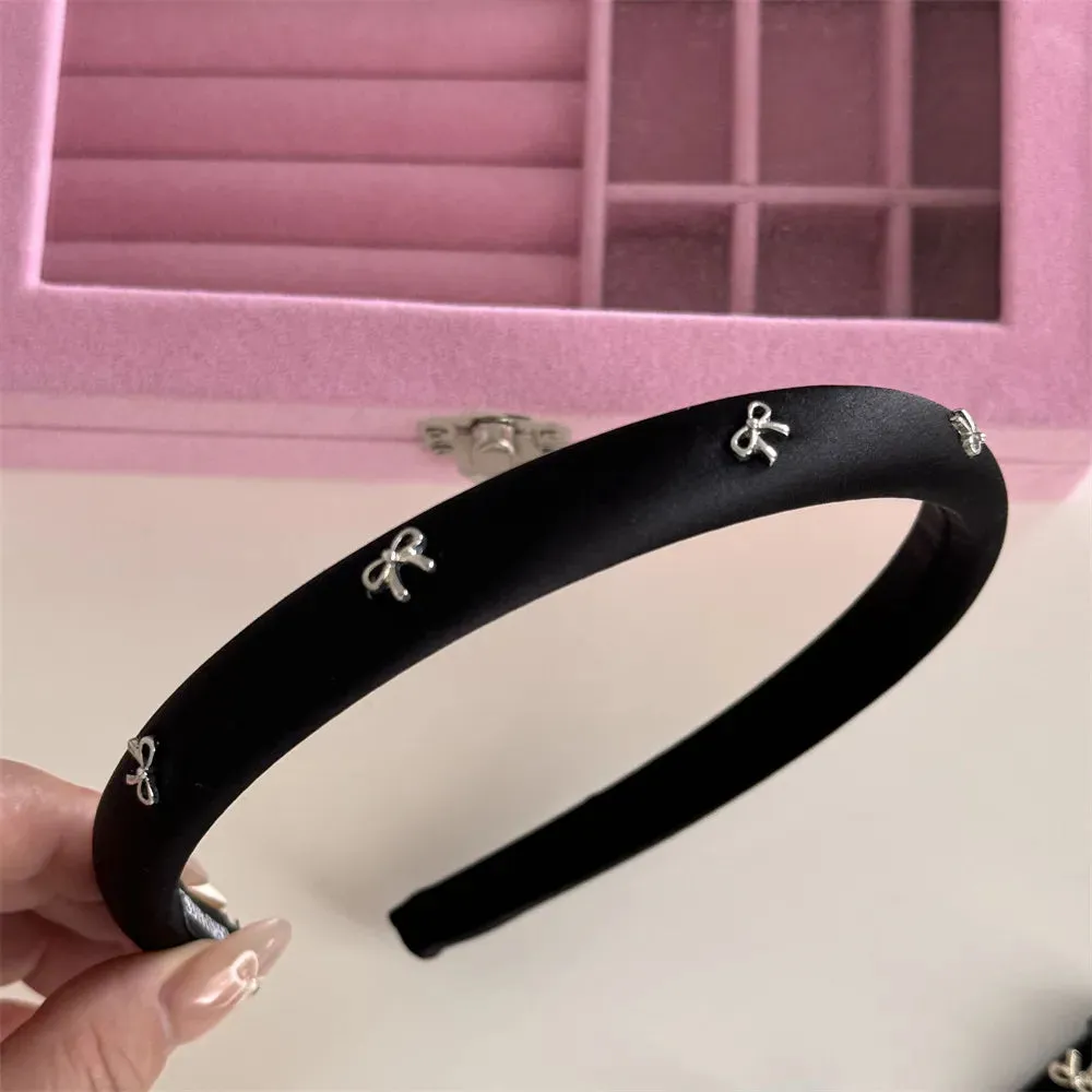 Alloy Bow Trim Headband sold by Gigi Laurent product image thumbnail 4