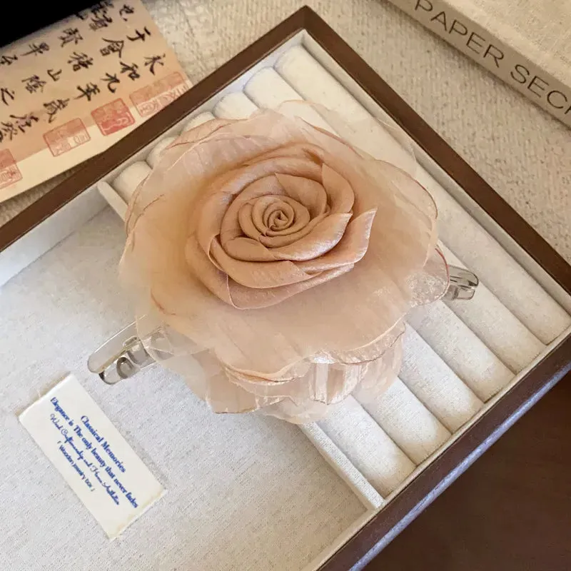 Flower Acrylic Hair Claw Clip sold by Gigi Laurent product image thumbnail 4