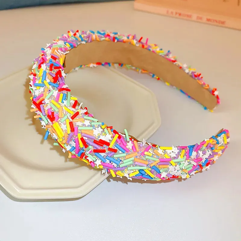 Acrylic Contrast Wide Headband sold by Gigi Laurent product image thumbnail 2