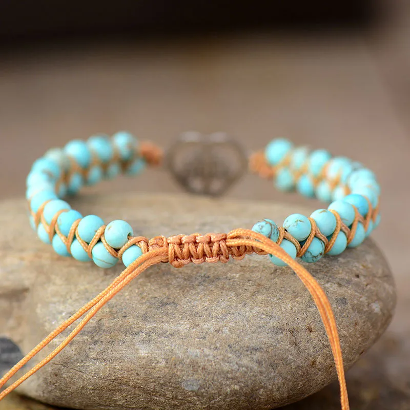 Turquoise Beaded Bracelet sold by Gigi Laurent product image thumbnail 2