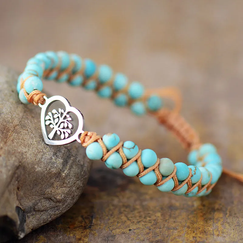 Turquoise Beaded Bracelet sold by Gigi Laurent