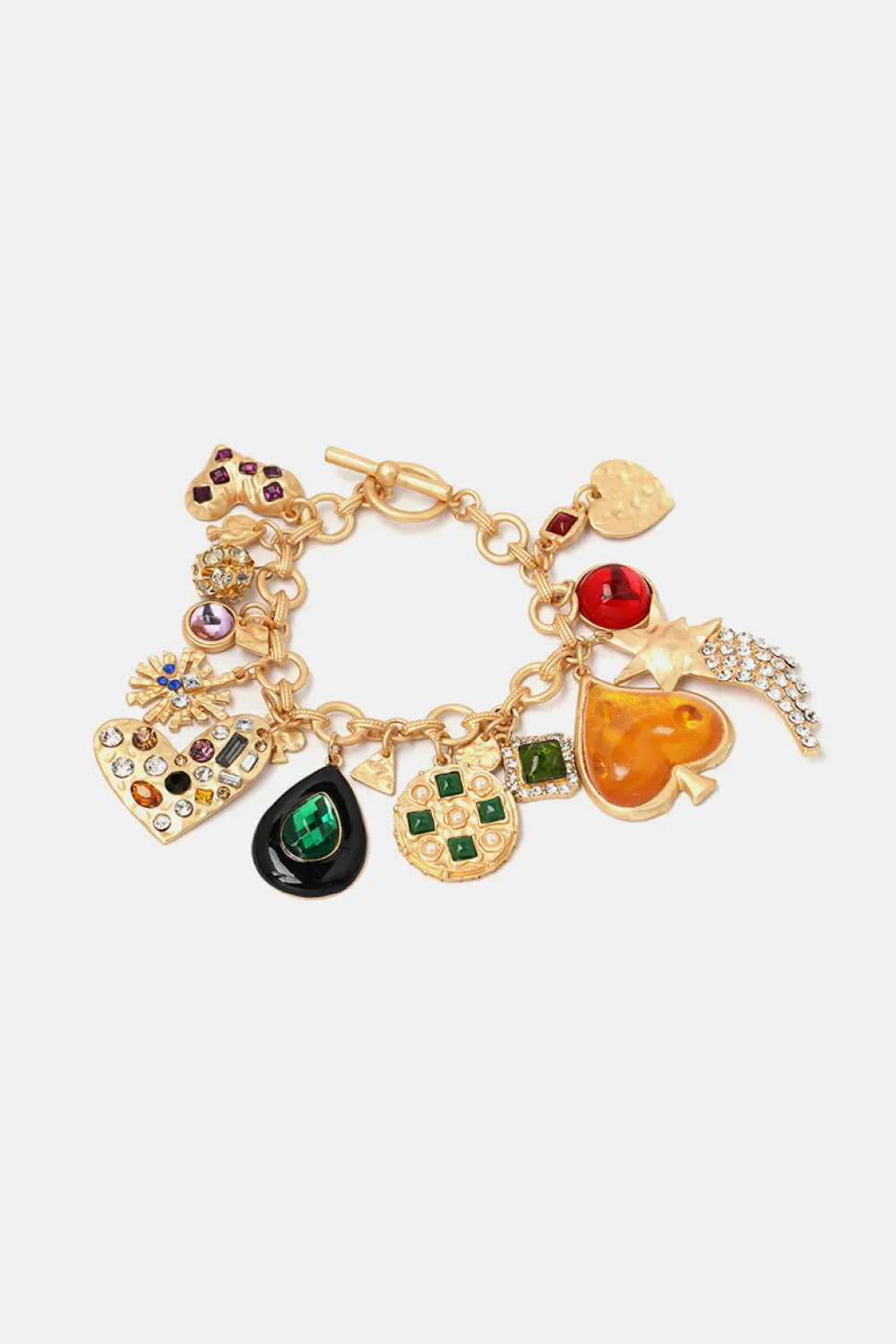 Multi Charm Resin Bracelet sold by Gigi Laurent