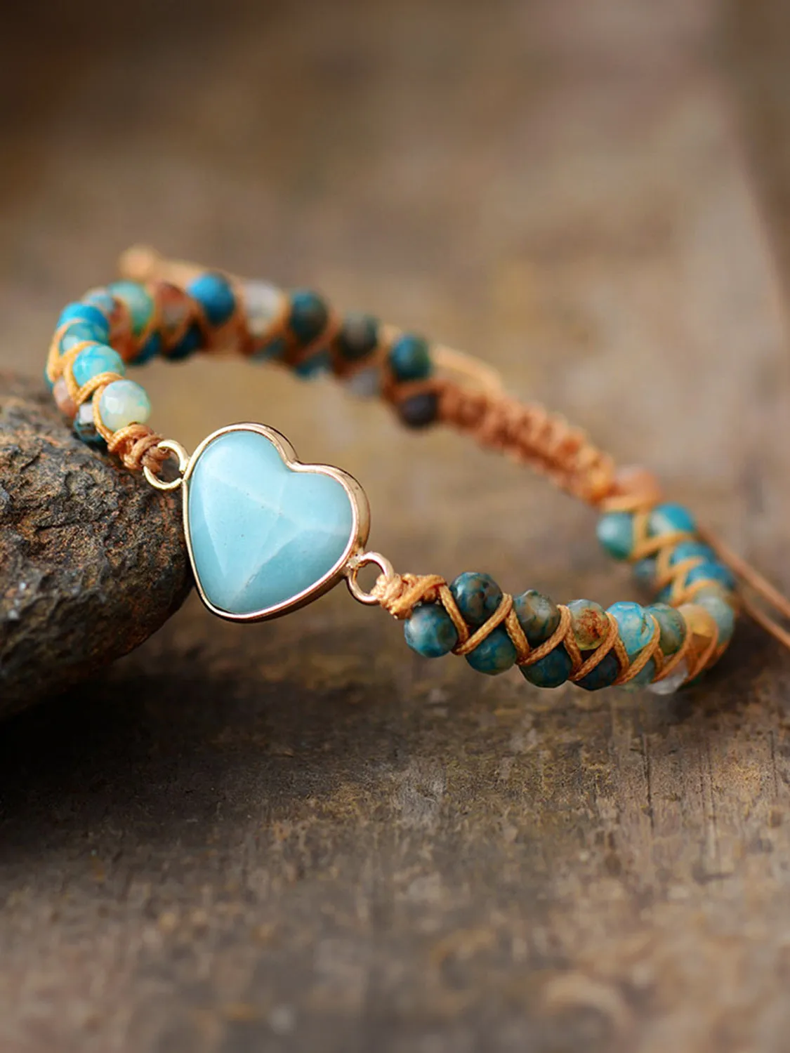Heart Shape Beaded Bracelet sold by Gigi Laurent