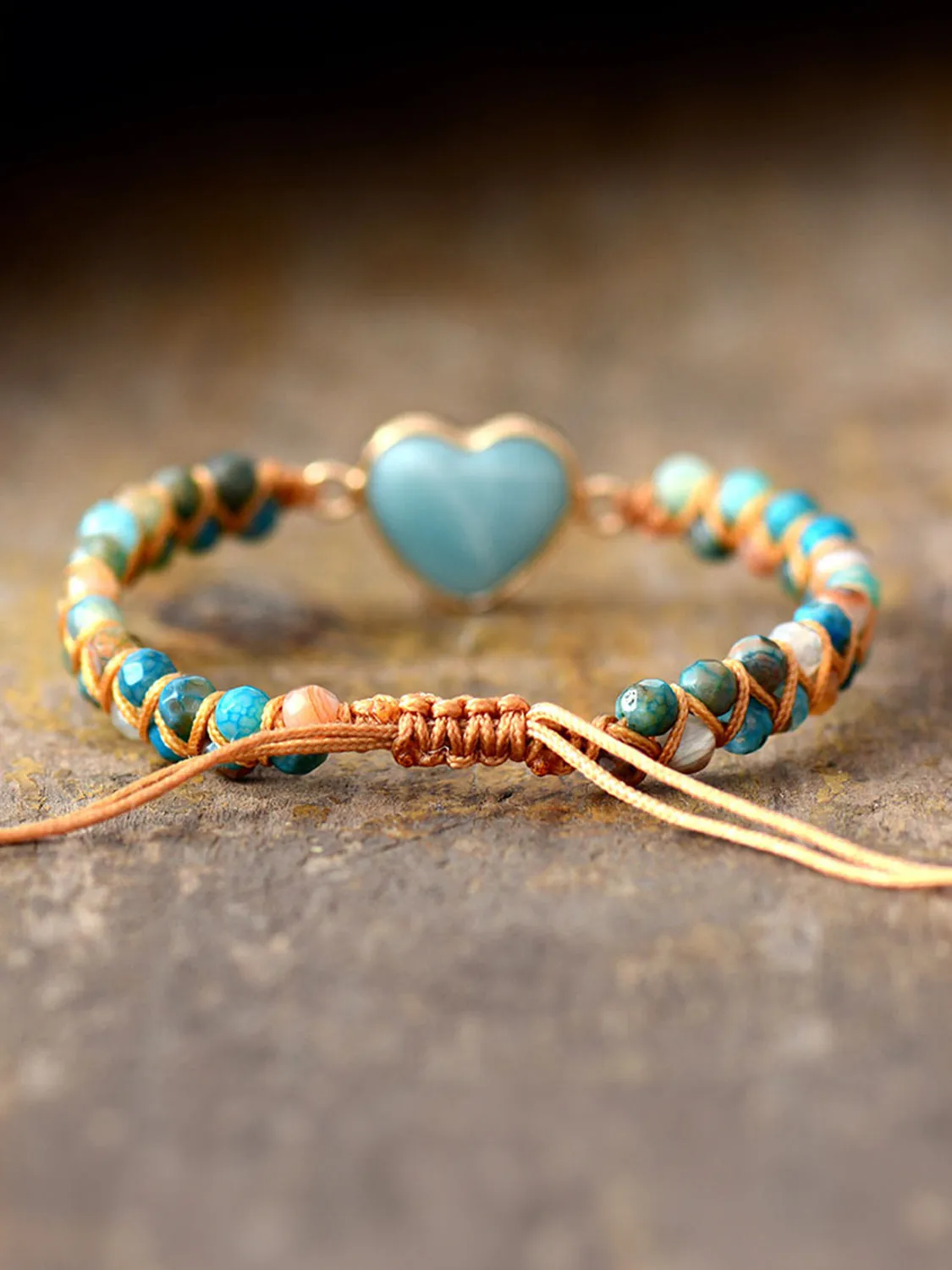 Heart Shape Beaded Bracelet sold by Gigi Laurent product image thumbnail 2