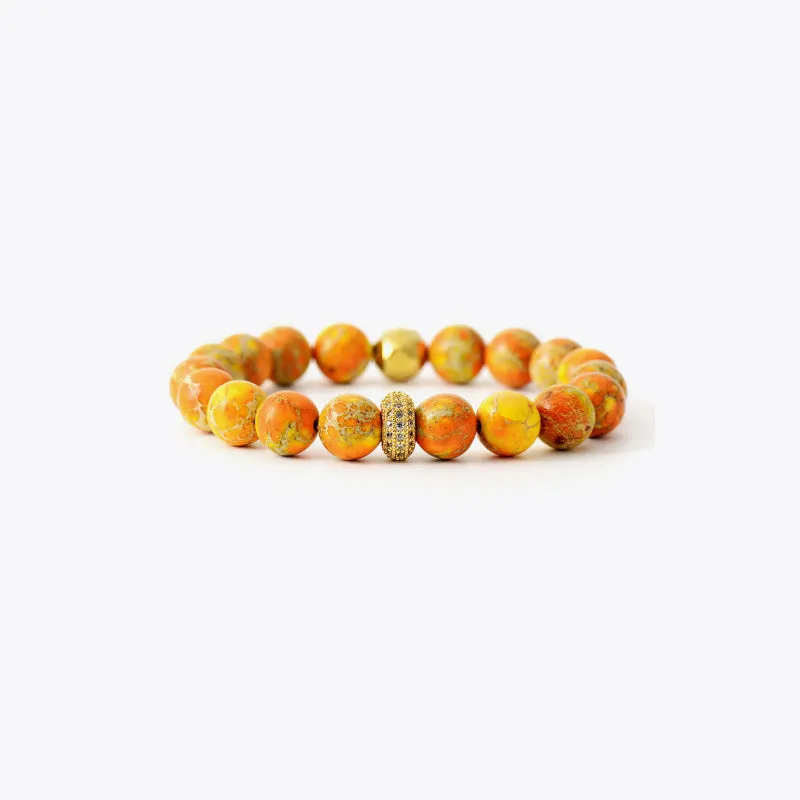 Natural Stone Beaded Bracelet sold by Gigi Laurent product image thumbnail 3