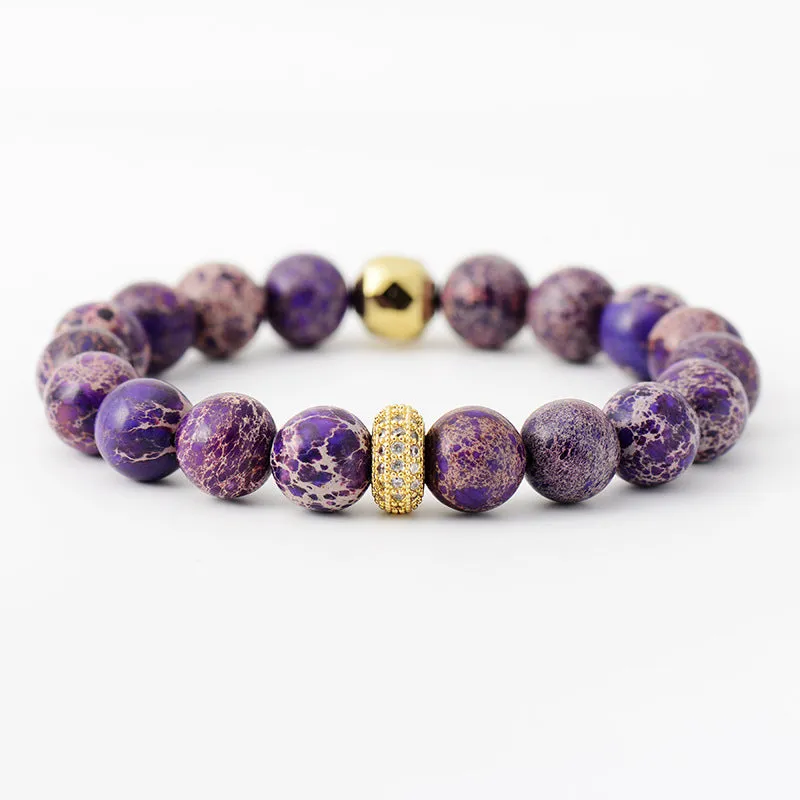 Natural Stone Beaded Bracelet sold by Gigi Laurent product image thumbnail 4