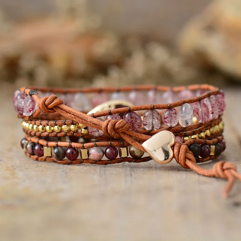 Natural Stone Layered Bracelet sold by Gigi Laurent product image thumbnail 3