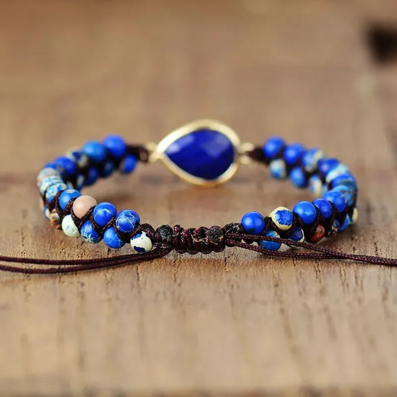 Handmade Teardrop Shape Beaded Bracelet sold by Gigi Laurent product image thumbnail 2