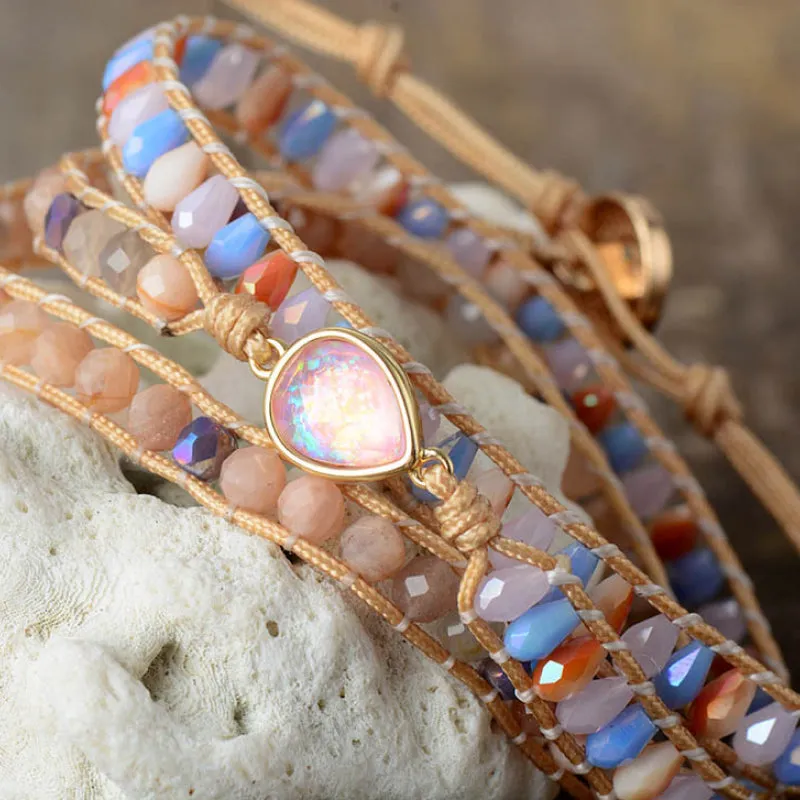 Opal Beaded Bracelet sold by Gigi Laurent product image thumbnail 4