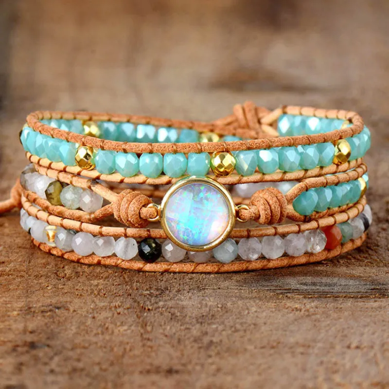 Opal Beaded Layered Bracelet sold by Gigi Laurent product image thumbnail 3