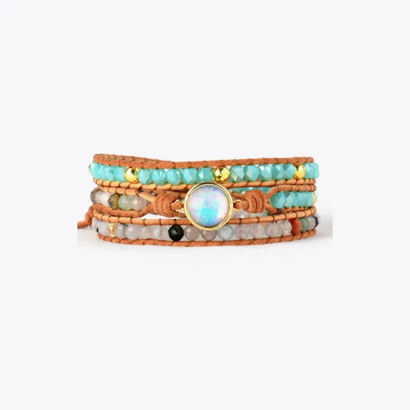 Opal Beaded Layered Bracelet sold by Gigi Laurent