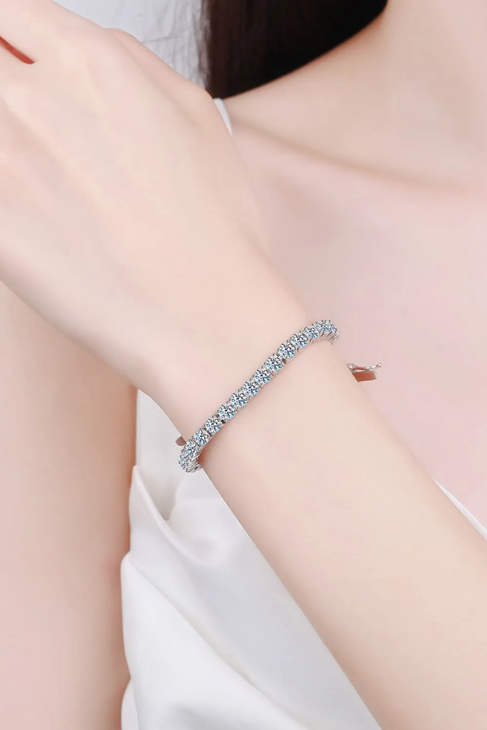 Moissanite Bracelet sold by Gigi Laurent product image thumbnail 2