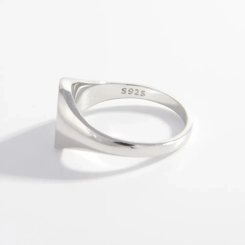 925 Sterling Silver Signet Ring sold by Gigi Laurent product image thumbnail 3