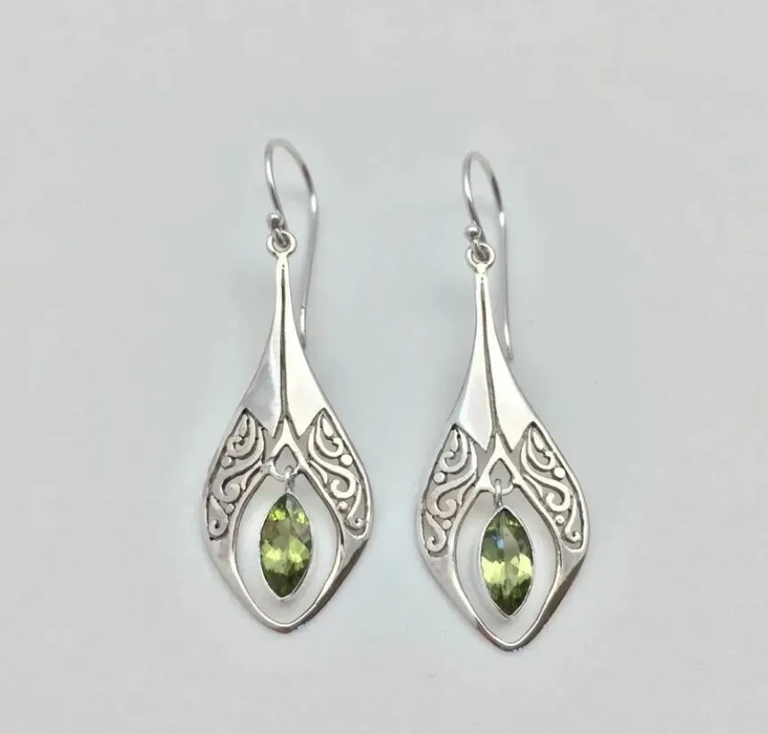 Alloy Rhinestone Cutout Earrings sold by Gigi Laurent product image thumbnail 2