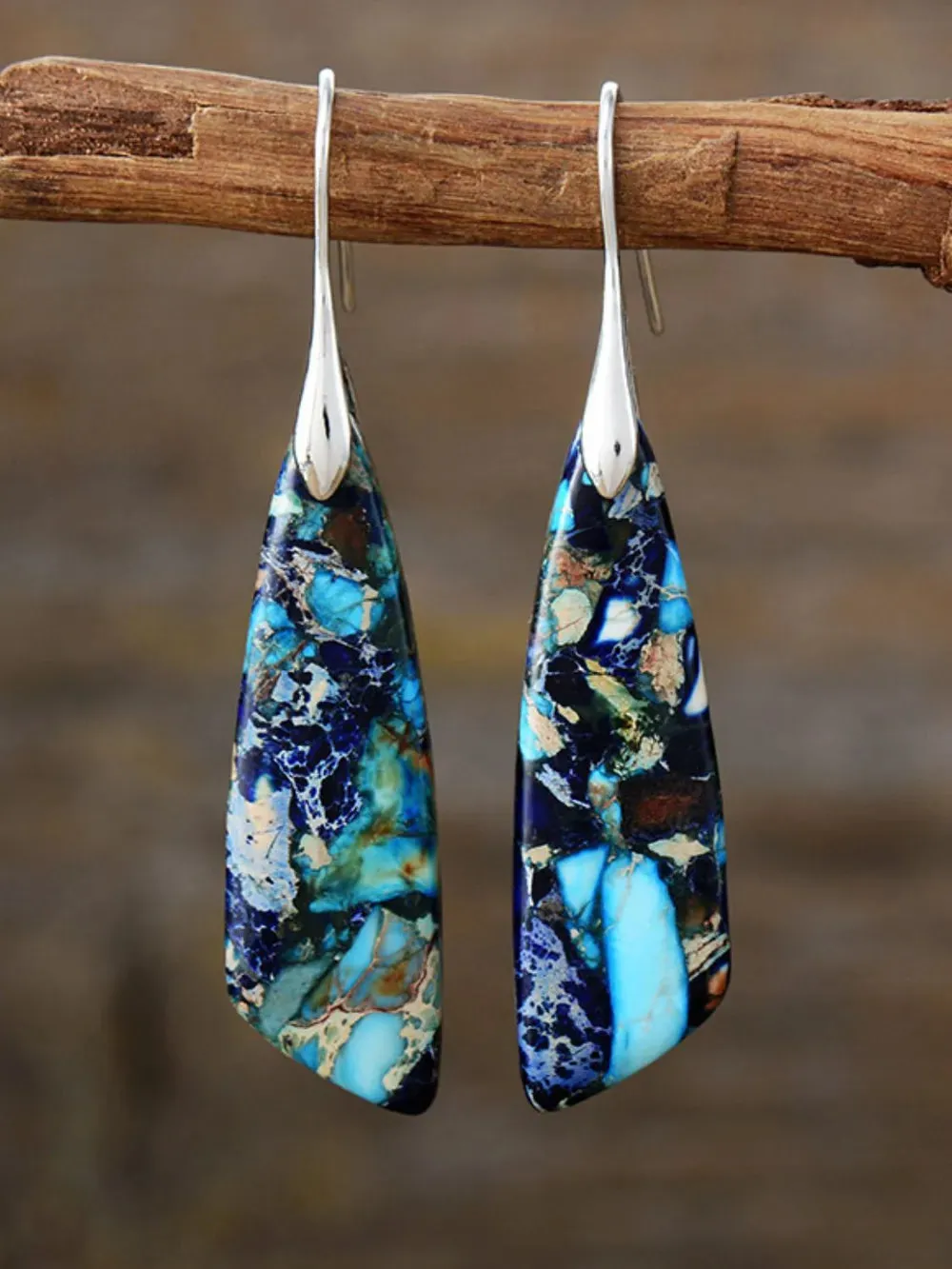 Geometrical Shape Dangle Earrings sold by Gigi Laurent product image thumbnail 3