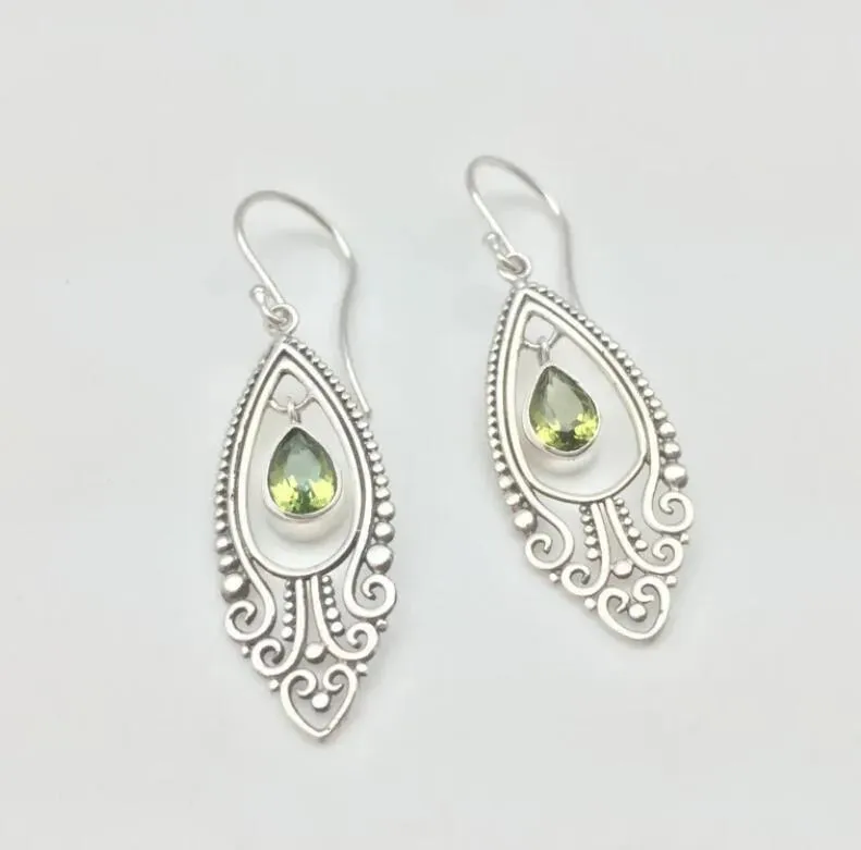 Alloy Rhinestone Cutout Earrings sold by Gigi Laurent product image thumbnail 3