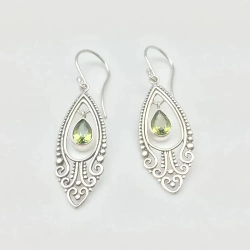 Alloy Rhinestone Cutout Earrings sold by Gigi Laurent product image thumbnail 4