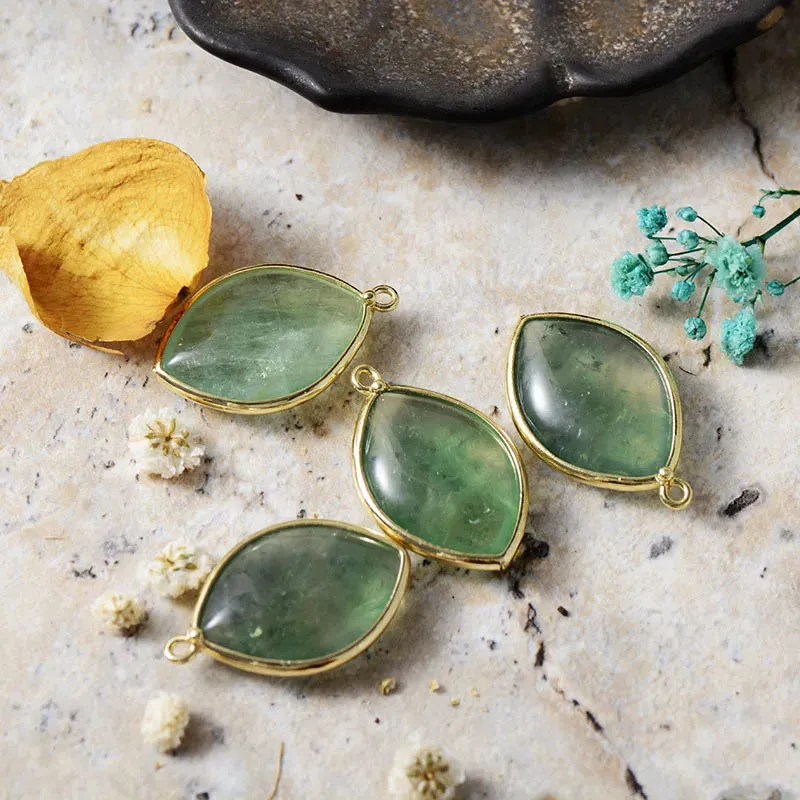 Copper Stone Teardrop Earrings sold by Gigi Laurent product image thumbnail 5