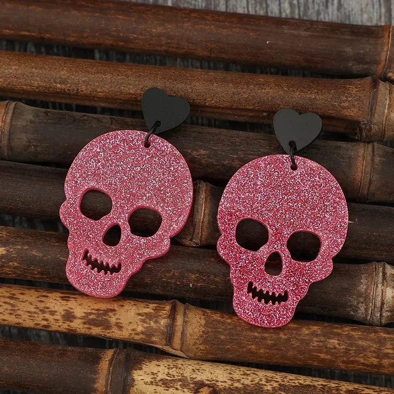 Acrylic Skeleton & Heart Earrings sold by Gigi Laurent product image thumbnail 4